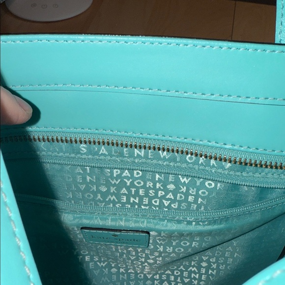 Kate Spade Aqua Blue Tote Bag - Picture 3 of 6